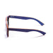ocean sunglasses KRNglasses model VENICE SKU 54001.6 with skate dark brown & line blue frame and smoke lens