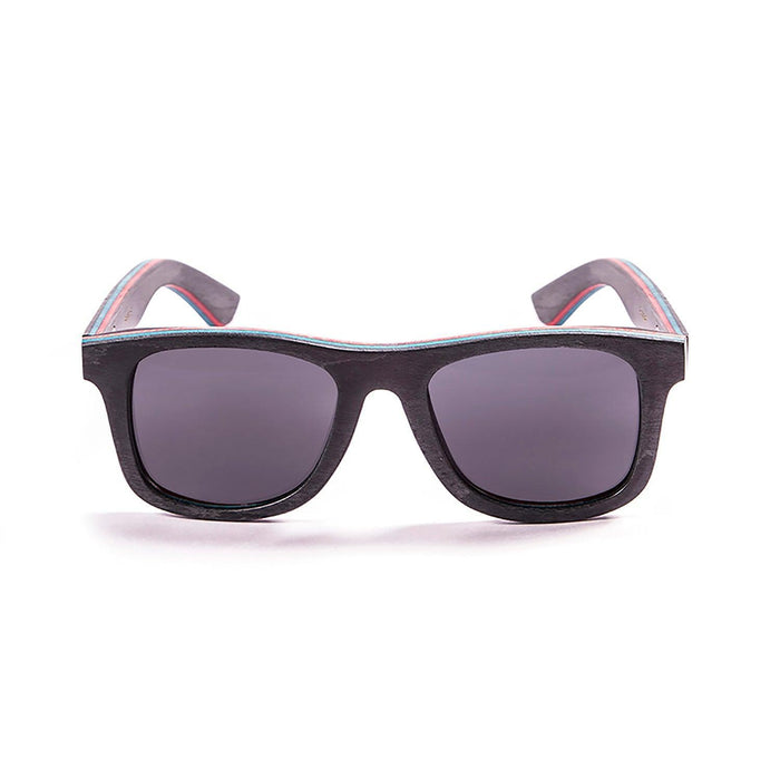 ocean sunglasses KRNglasses model VENICE SKU 54001.1 with skate orange frame and revo yellow lens