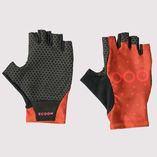 ecoon apparel cycling gloves ventoux unisex sustainable clothing recyclable premium red KRNglasses ECO170105TL