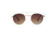 KYPERS sunglasses model ZOE ZO001 with gold frame and gradient brown lens