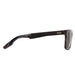 Sunglasses IVI VISION SEPULVEDA Polished Double Horn Brushed Black / Bronze Polarized Lens