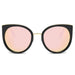 Sunglasses CRAMILO HOLMDEL | CD09 Women's Iconic Mirrored Lens Cat Eye