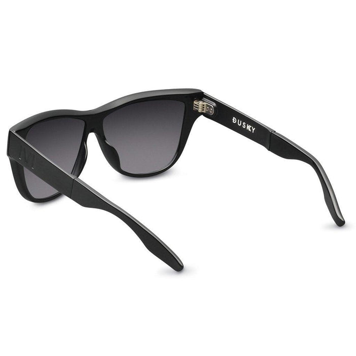 Sunglasses IVI VISION DUSKY Polished Black Brushed Black / Grey Lens