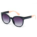 Sunglasses CRAMILO HYANNIS | E07 Jaunty Mirrored Lens Soft Cat Eye