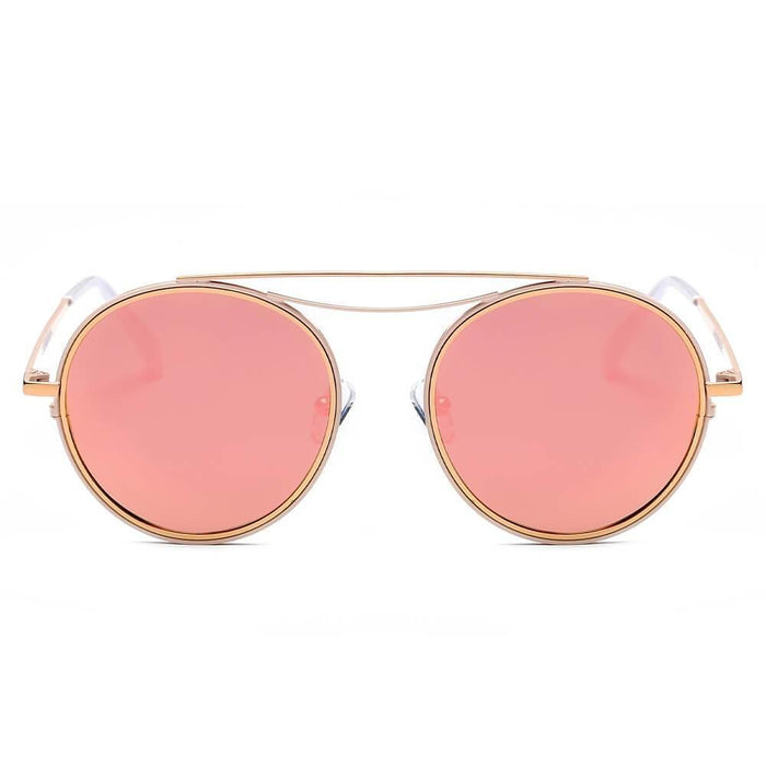 Sunglasses CRAMILO FAIRFAX | CA10 Polarized Circle Round BrowBar Fashion