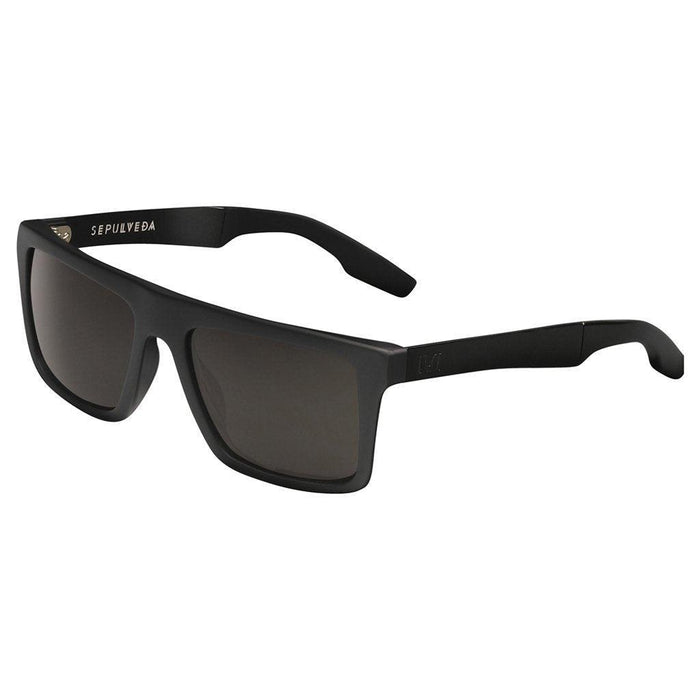 Sunglasses IVI VISION SEPULVEDA Matte Black Brushed Black / Grey Lens