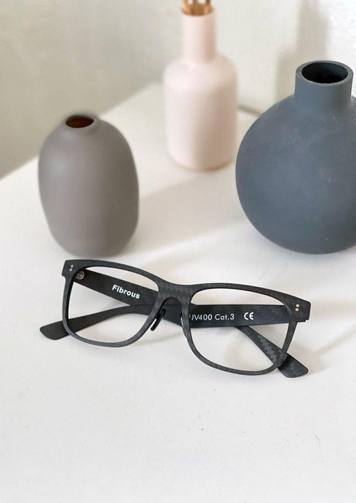 Eyeglasses ZERPICO FIBROUS Wayfarer Fashion Men Carbon Fiber