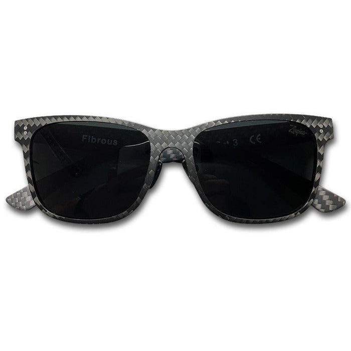 Sunglasses ZERPICO FIBROUS V4 Wayfarer Fashion Men Polarized Carbon Fiber