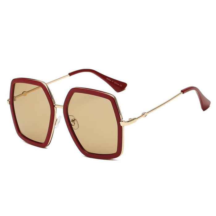 Sunglasses CRAMILO CORBIN | S2059 Women Square XXL Retro Oversize