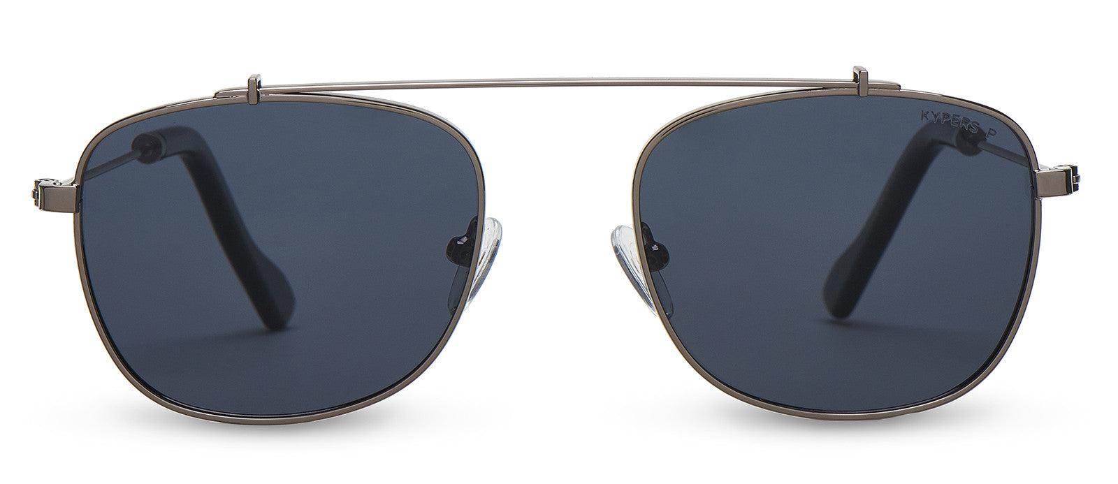 KYPERS sunglasses model ROB RB003 with gun frame and g15 green lens