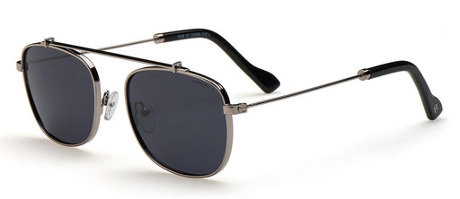 KYPERS sunglasses model ROB RB002 with gun frame and blue revo lens