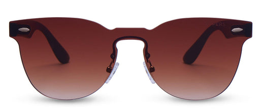 KYPERS sunglasses model ROSE RS001 with black frame and gradient brown lens